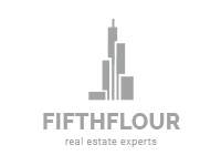 Logo graphique abstrait en noir et gris pour une marque de mode